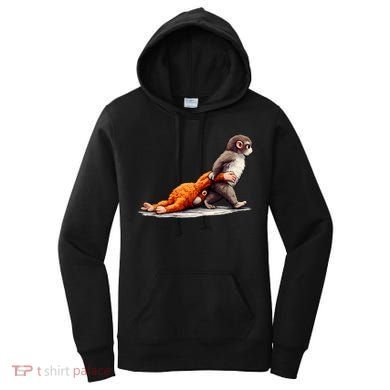 Monkey Punch Baby Little Punch Big Love Women's Hoodie