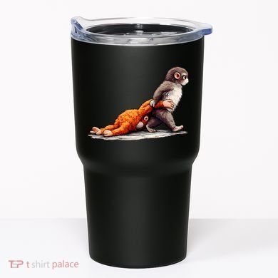 Monkey Punch Baby Little Punch Big Love Tumbler