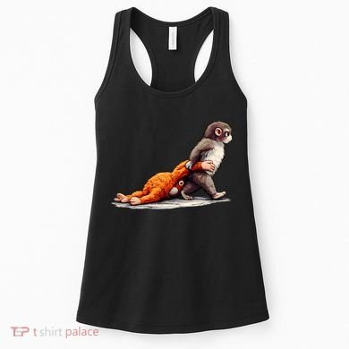 Monkey Punch Baby Little Punch Big Love Women's Tank Top