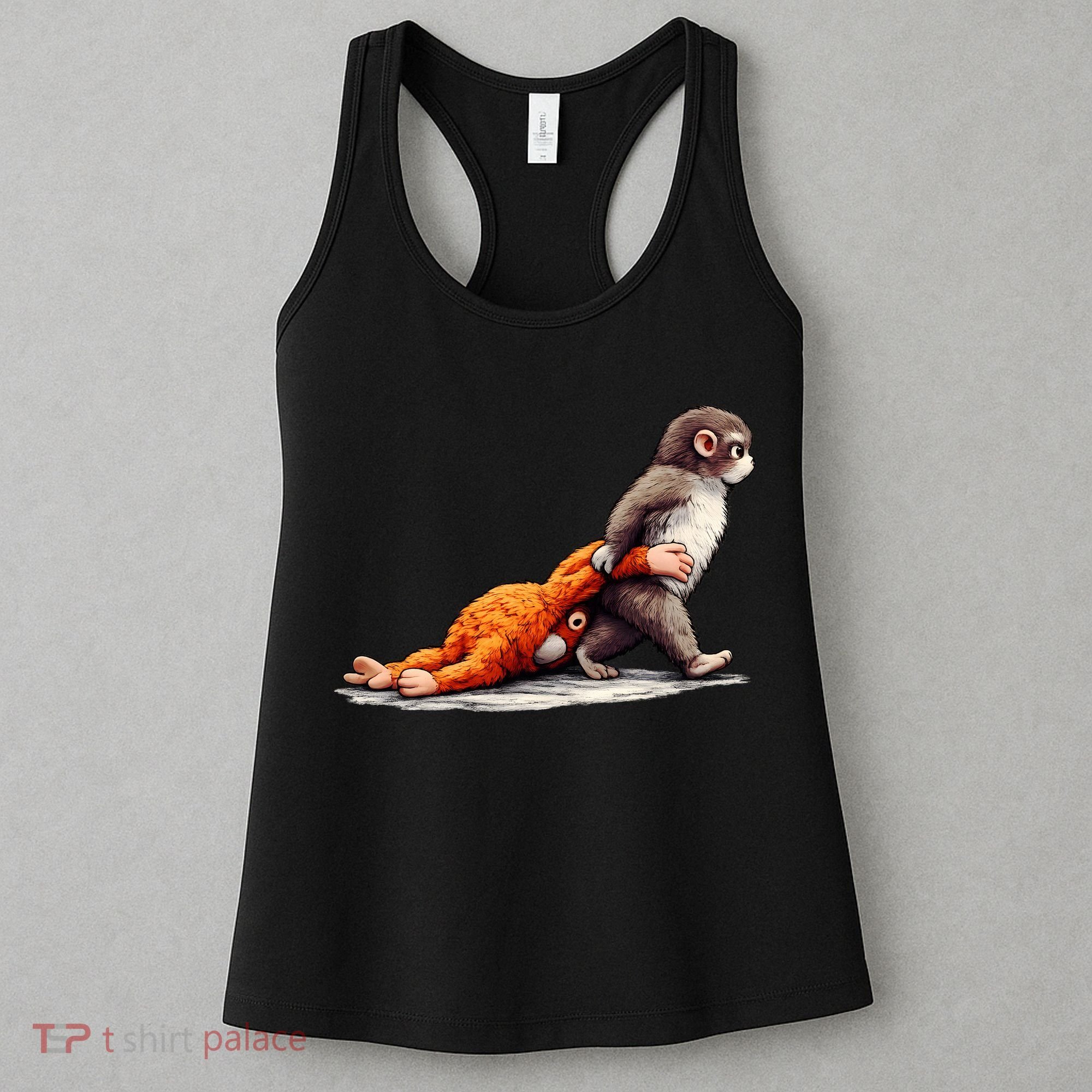 Monkey Punch Baby Little Punch Big Love Women's Tank Top