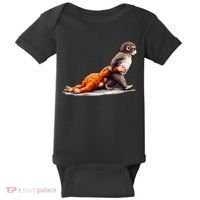 Monkey Punch Baby Little Punch Big Love Baby Bodysuit thumb 0