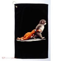 Monkey Punch Baby Little Punch Big Love Golf Towel thumb 0