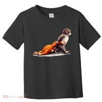 Monkey Punch Baby Little Punch Big Love Toddler T-Shirt thumb 0