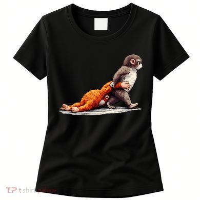 Monkey Punch Baby Little Punch Big Love Women's T-Shirt
