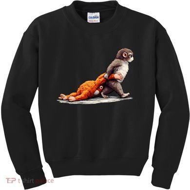 Monkey Punch Baby Little Punch Big Love Kids Sweatshirt
