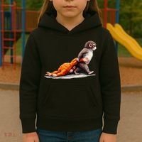 Monkey Punch Baby Little Punch Big Love Kids Hoodie thumb 3