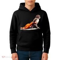 Monkey Punch Baby Little Punch Big Love Kids Hoodie thumb 4