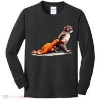Monkey Punch Baby Little Punch Big Love Kids Long Sleeve Shirt thumb 0