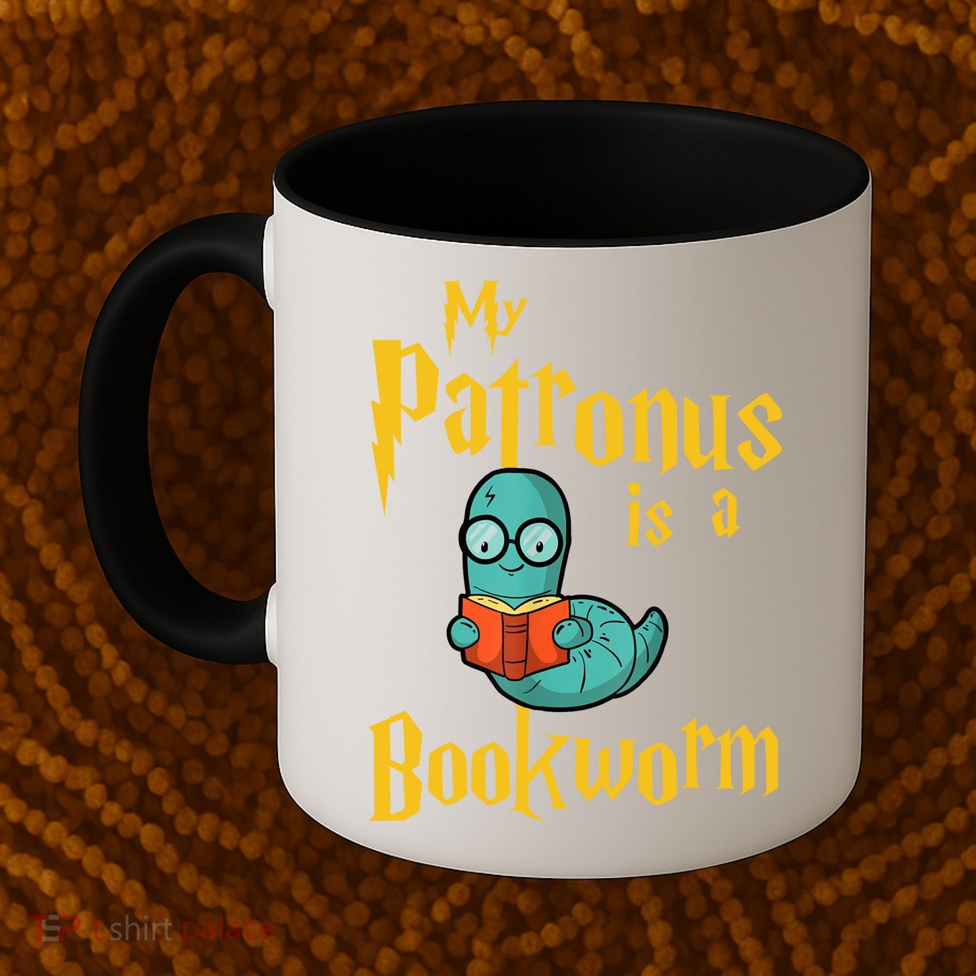 My Patronus Bookworm Coffee Mug