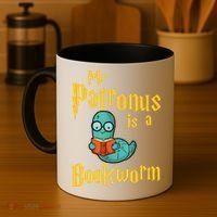 My Patronus Bookworm Coffee Mug thumb 4