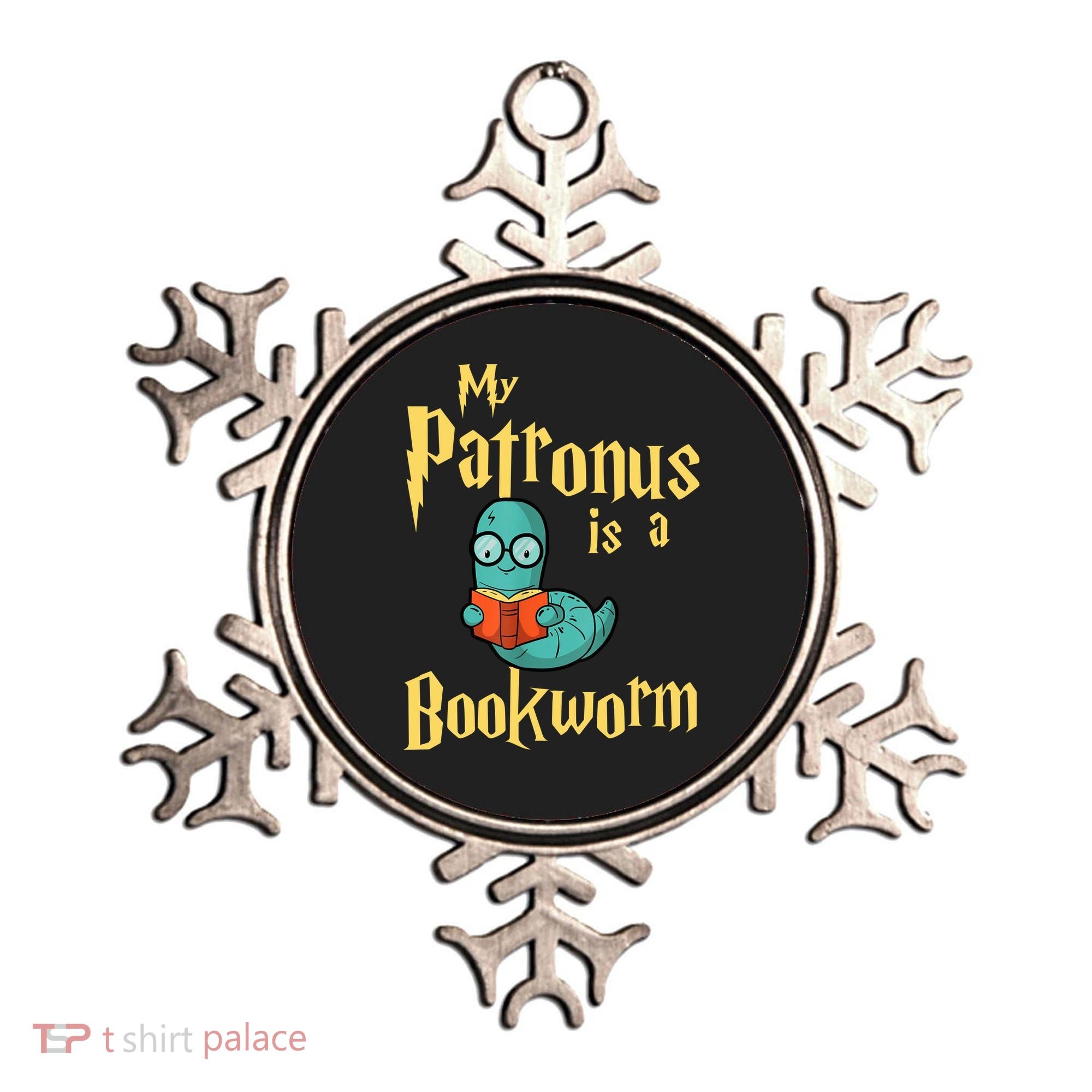 My Patronus Bookworm Ornament