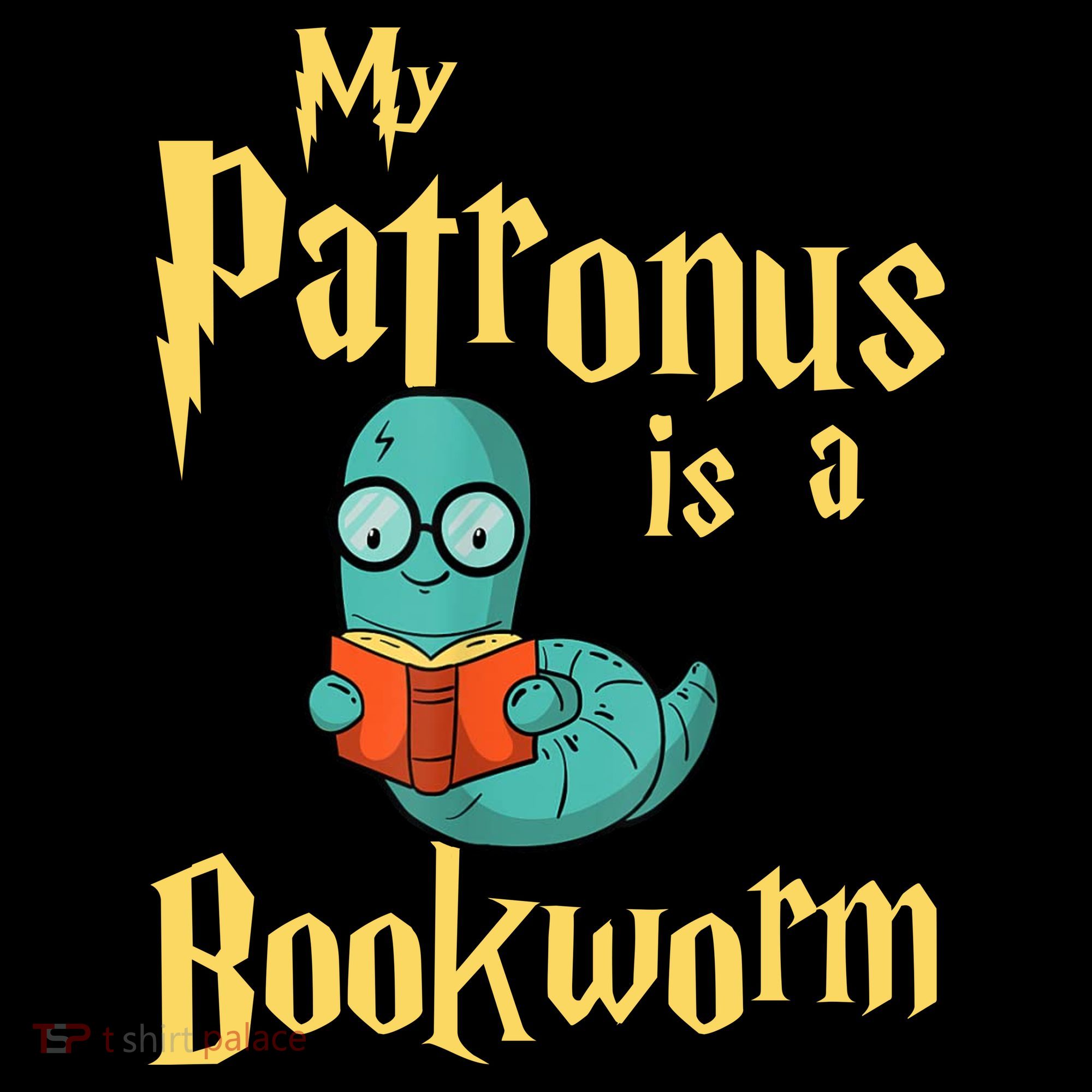 My Patronus Bookworm Ornament