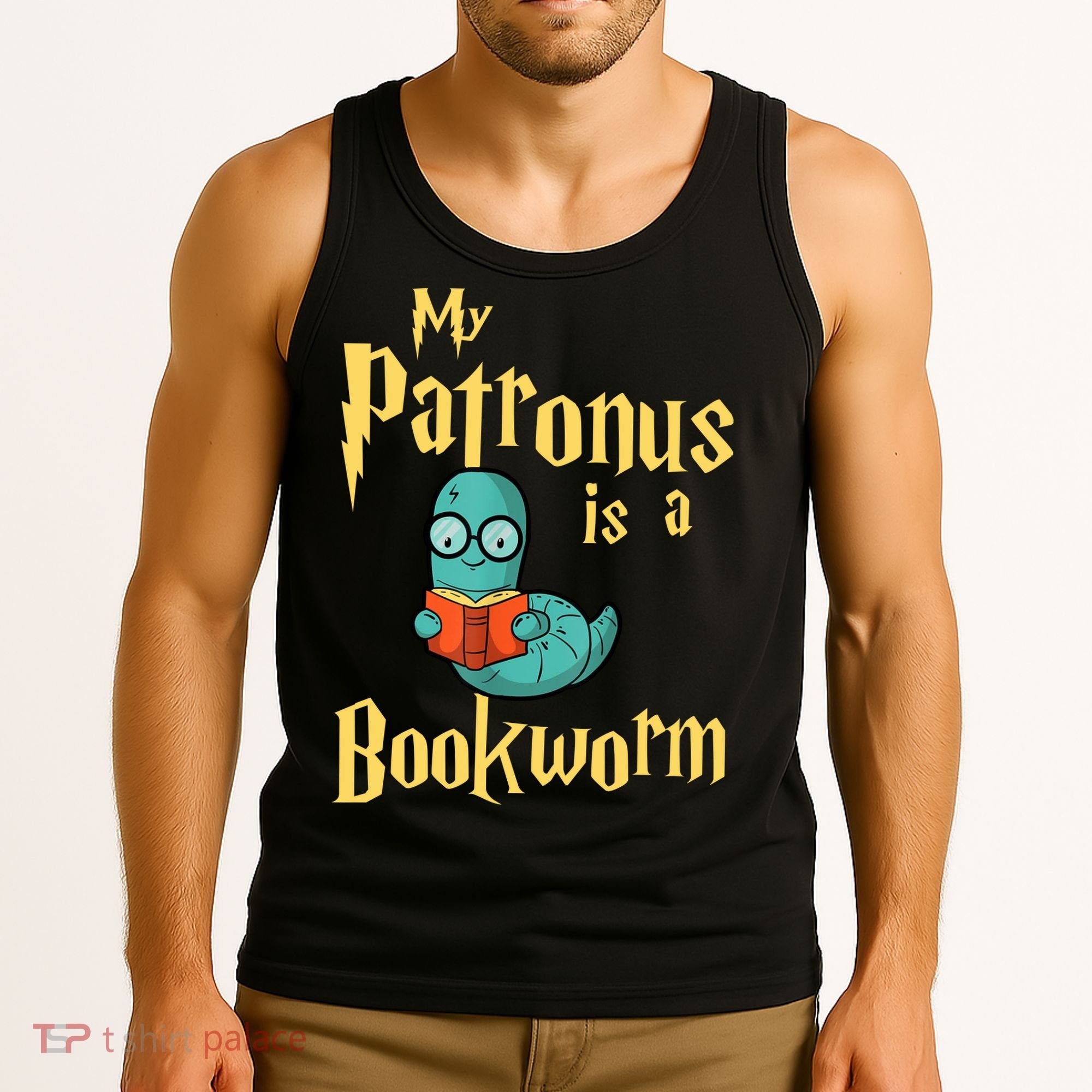 My Patronus Bookworm Tank Top