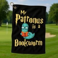 My Patronus Bookworm Golf Towel thumb 1