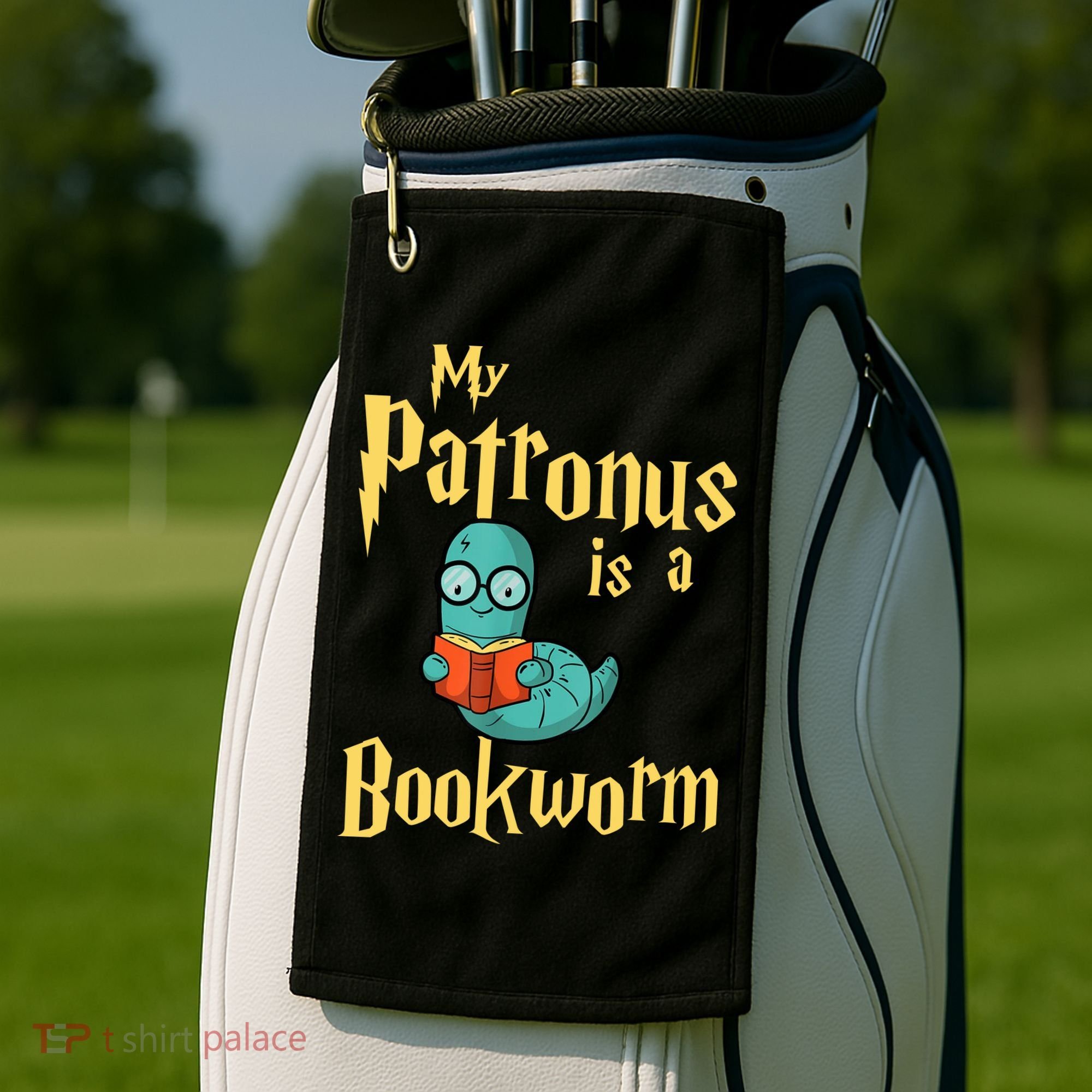 My Patronus Bookworm Golf Towel