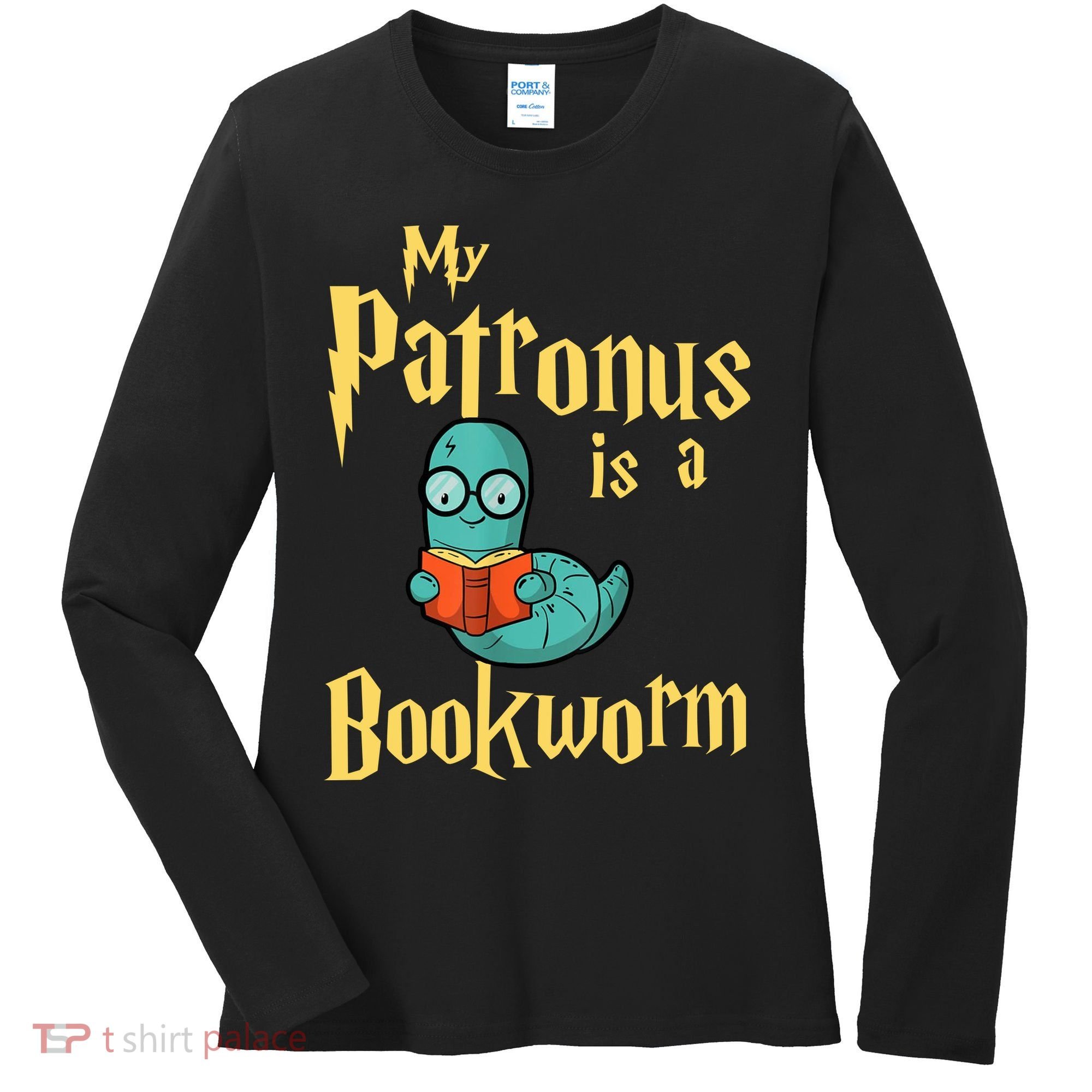 My Patronus Bookworm Women's Long Sleeve Shirt