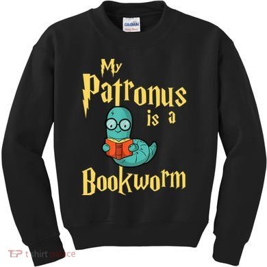 My Patronus Bookworm Kids Sweatshirt