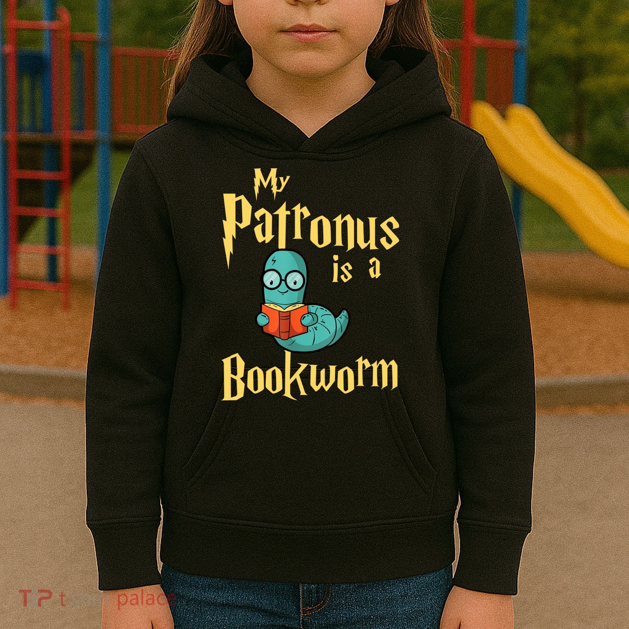 My Patronus Bookworm Kids Hoodie