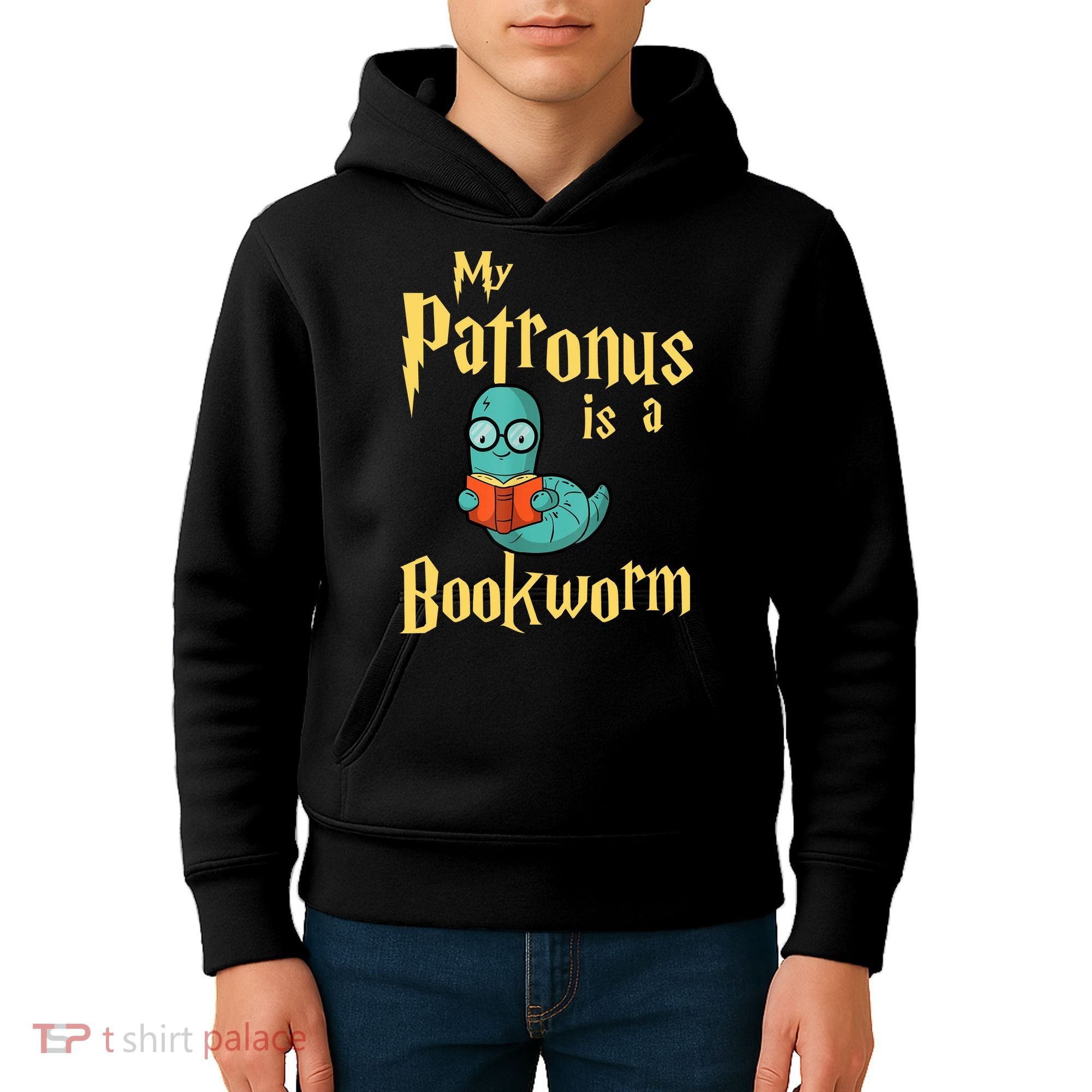 My Patronus Bookworm Kids Hoodie