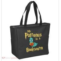 My Patronus Bookworm Tote Bag thumb 2