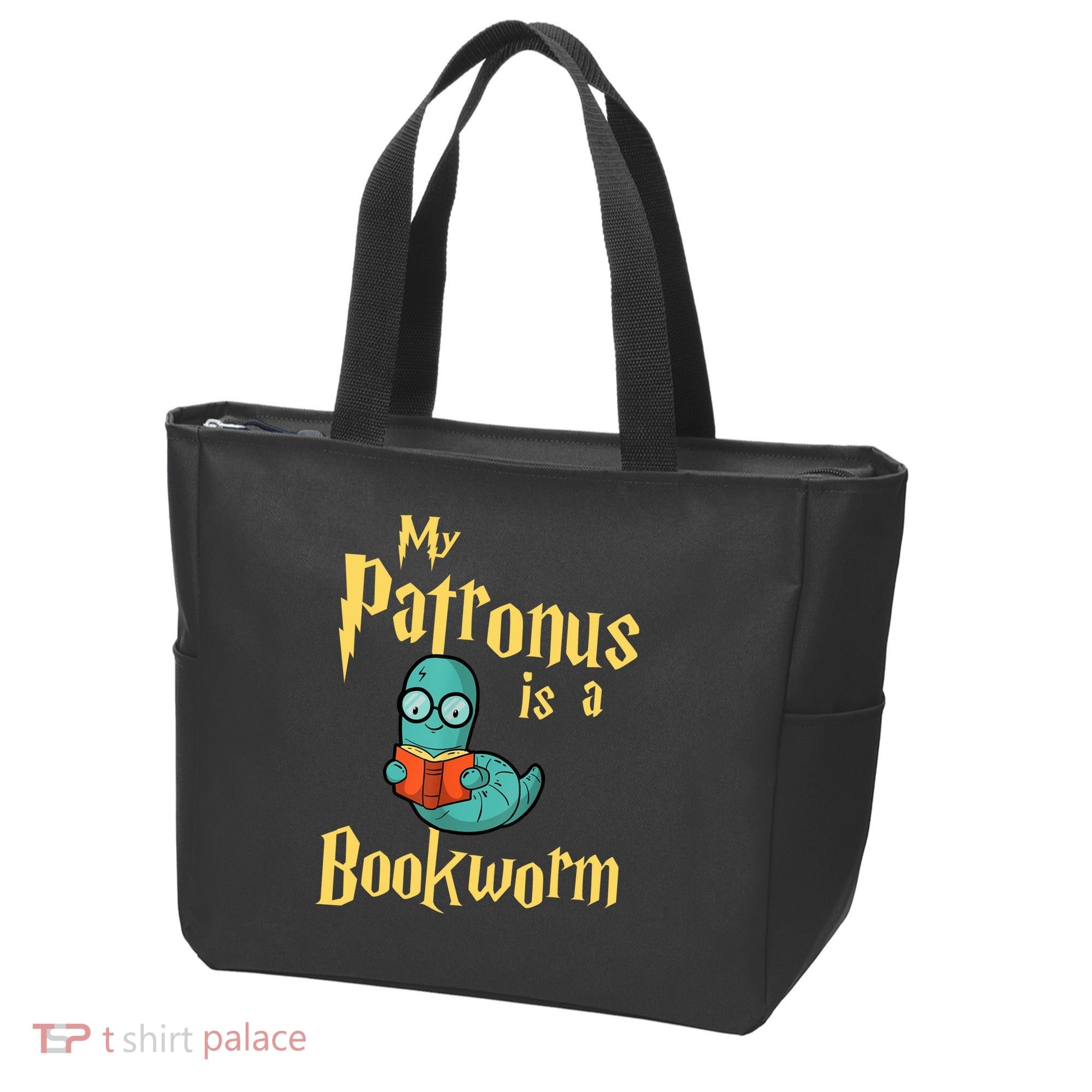 My Patronus Bookworm Tote Bag