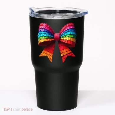 Mexican Pinata Bow Mexican Coquette Cinco De Mayo Tumbler