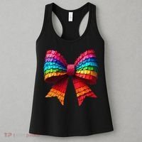 Mexican Pinata Bow Mexican Coquette Cinco De Mayo Women's Tank Top thumb 3