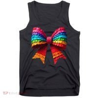 Mexican Pinata Bow Mexican Coquette Cinco De Mayo Tank Top thumb 0