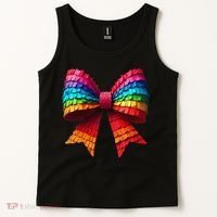 Mexican Pinata Bow Mexican Coquette Cinco De Mayo Tank Top thumb 2