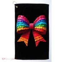 Mexican Pinata Bow Mexican Coquette Cinco De Mayo Golf Towel thumb 0