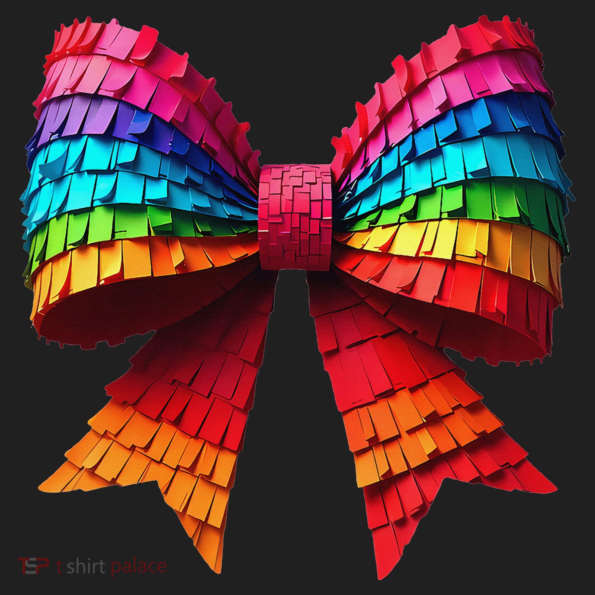 Mexican Pinata Bow Mexican Coquette Cinco De Mayo Golf Towel