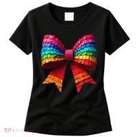 Mexican Pinata Bow Mexican Coquette Cinco De Mayo Women's T-Shirt thumb 0