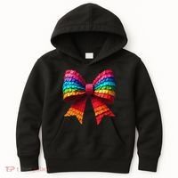 Mexican Pinata Bow Mexican Coquette Cinco De Mayo Kids Hoodie thumb 0