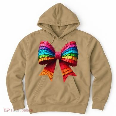 Mexican Pinata Bow Mexican Coquette Cinco De Mayo Hoodie