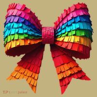 Mexican Pinata Bow Mexican Coquette Cinco De Mayo Sweatshirt thumb 2
