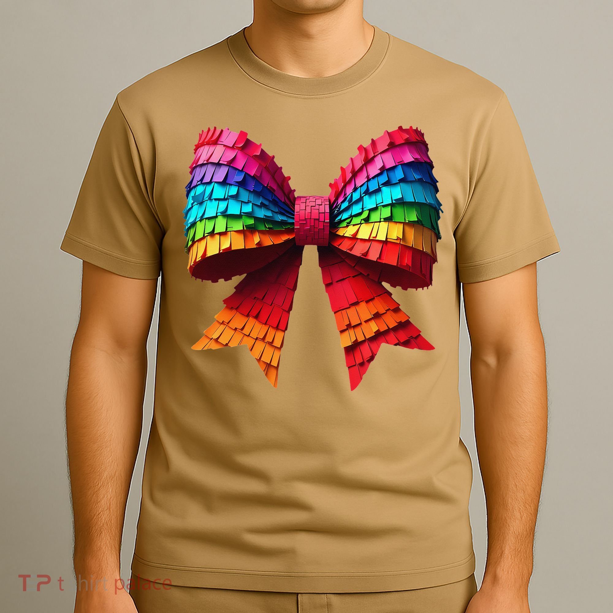 Mexican Pinata Bow Mexican Coquette Cinco De Mayo T-Shirt