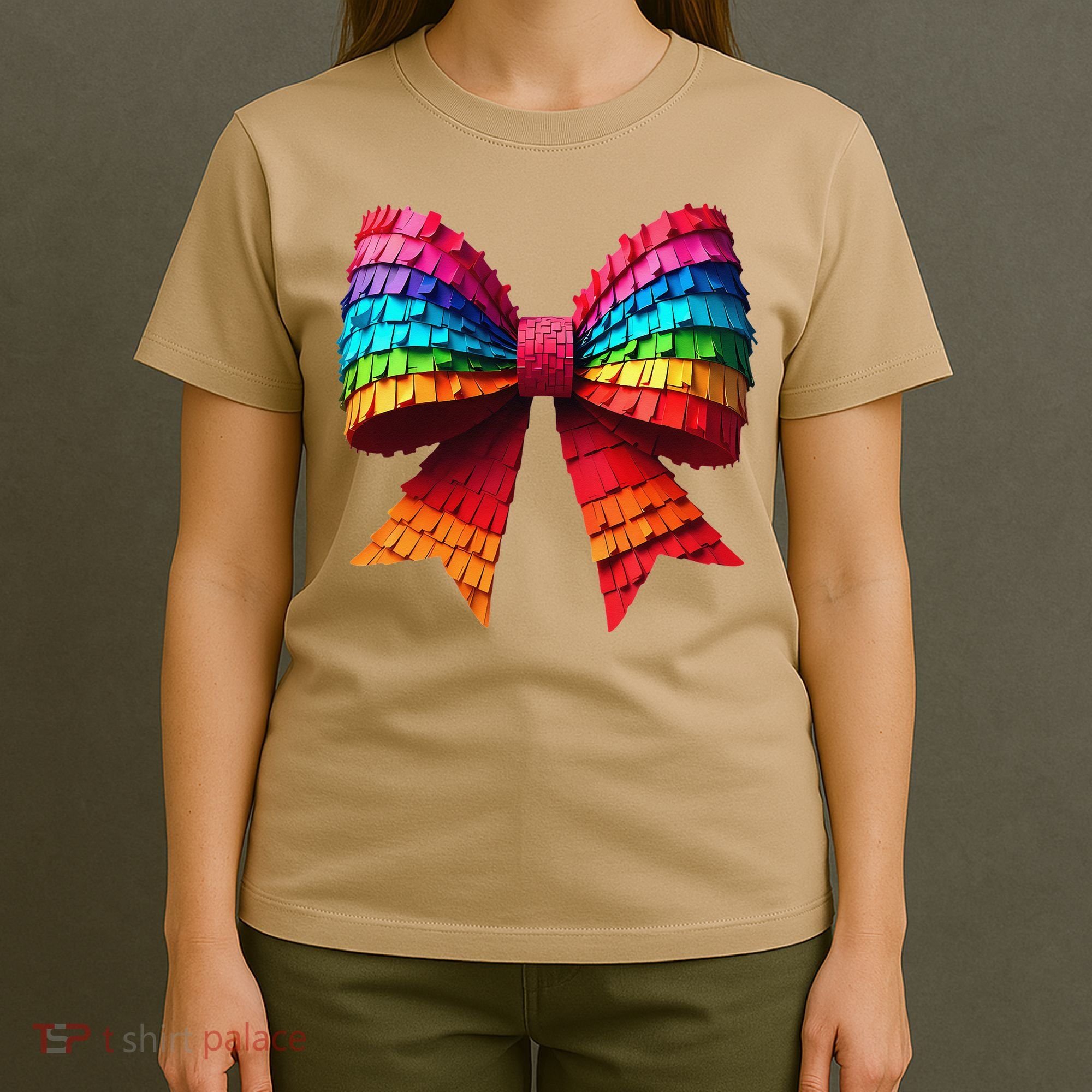 Mexican Pinata Bow Mexican Coquette Cinco De Mayo T-Shirt