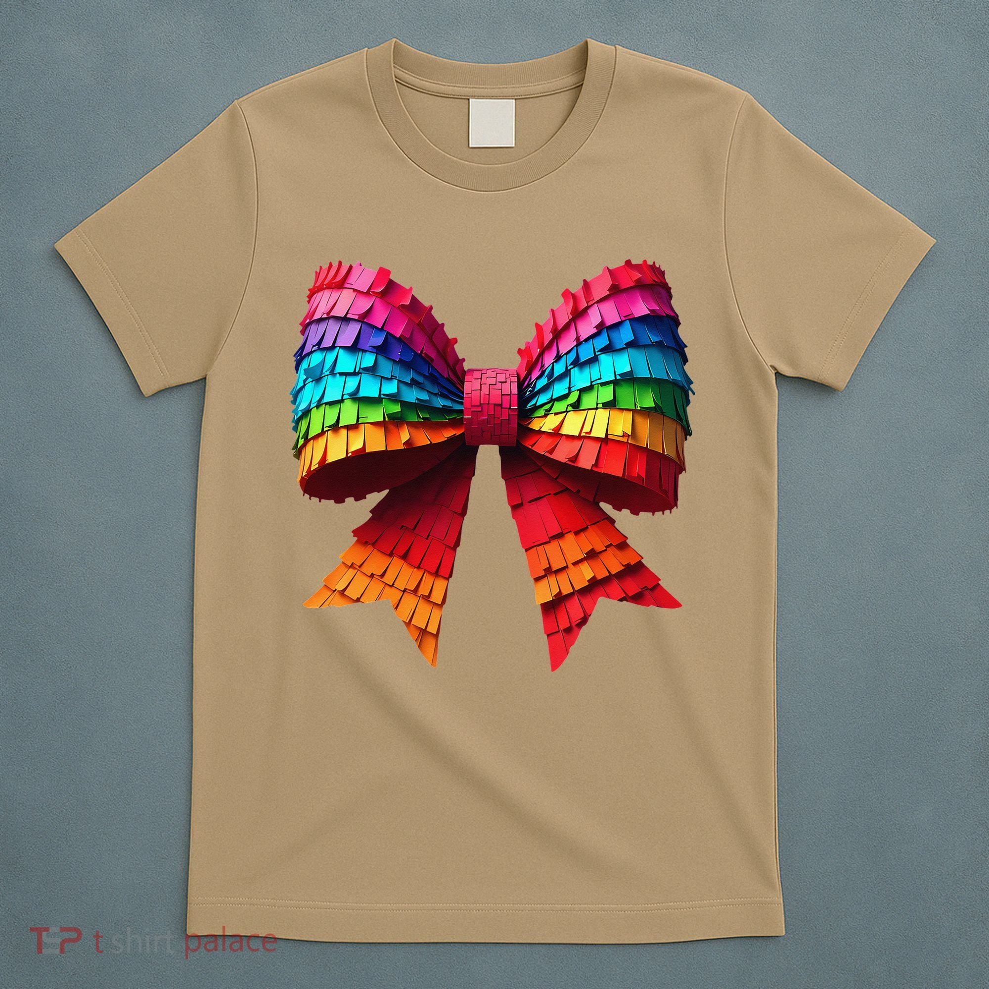 Mexican Pinata Bow Mexican Coquette Cinco De Mayo T-Shirt