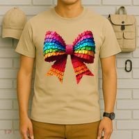 Mexican Pinata Bow Mexican Coquette Cinco De Mayo T-Shirt thumb 6