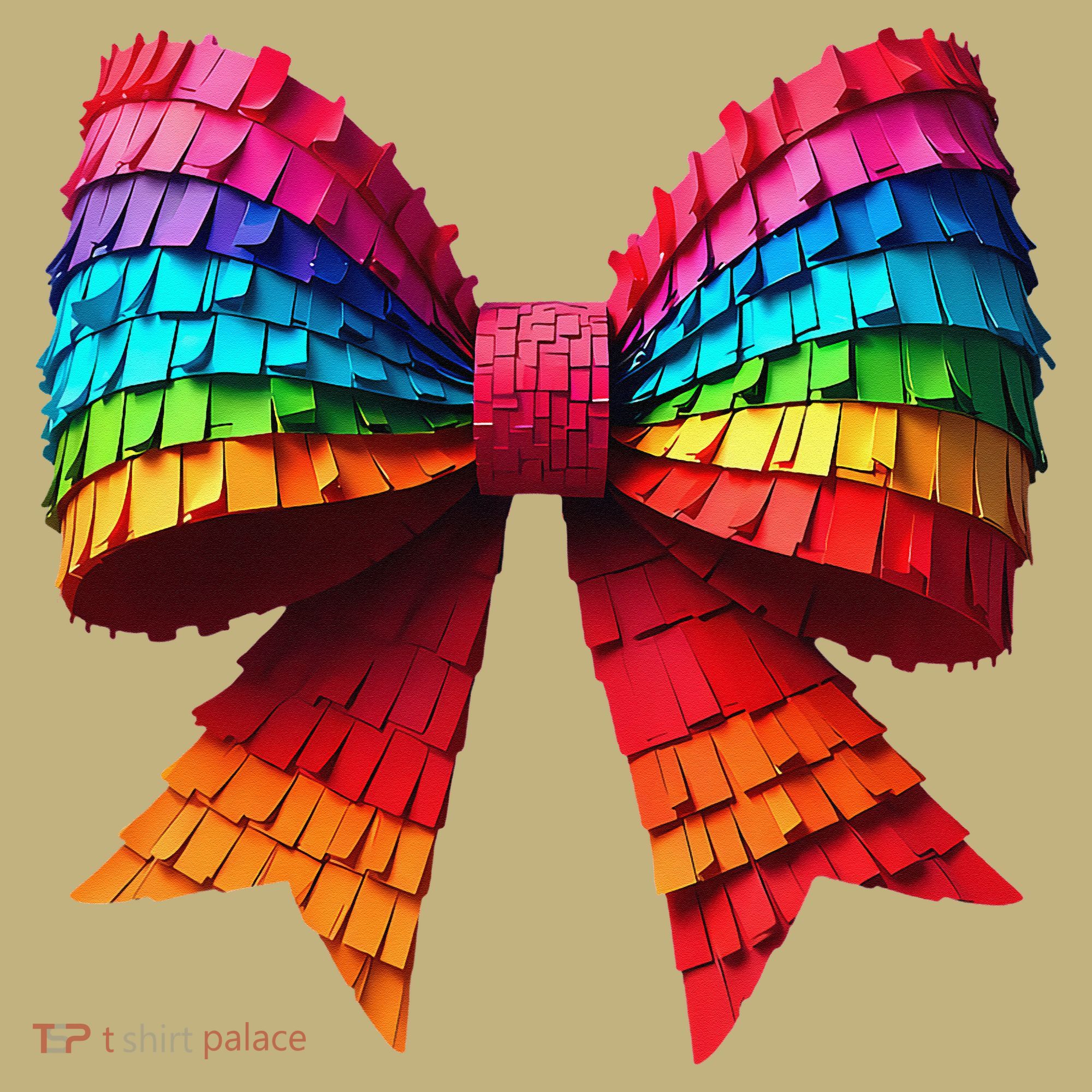 Mexican Pinata Bow Mexican Coquette Cinco De Mayo Mousepad