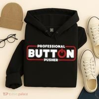 Machinist Professional Button Pusher, Machinist Hoodie thumb 4