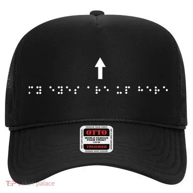 Marcus Pork Braille M.Y E.Y.E.S Are Up Here Hat