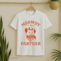 Meowdy Partner Cowboy Cat Vintage Cowboy T-Shirt thumb 2