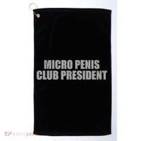 Micro Penis Club President Golf Towel thumb 0