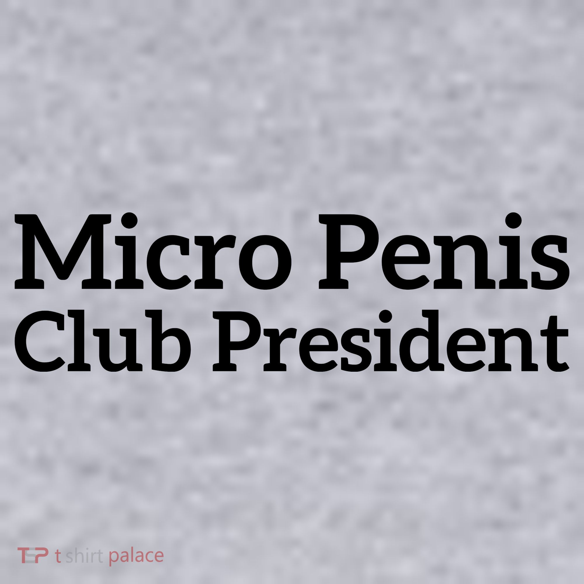 Micro Penis Club President Women's Sweatshirt