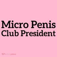 Micro Penis Club President Coaster thumb 2