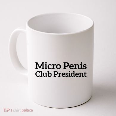 Micro Penis Club President Coffee Mug