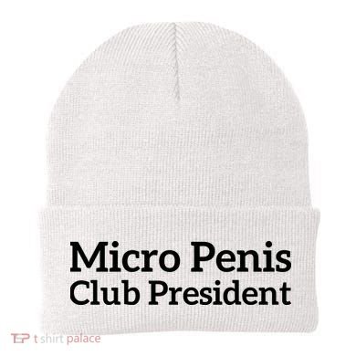 Micro Penis Club President Beanie