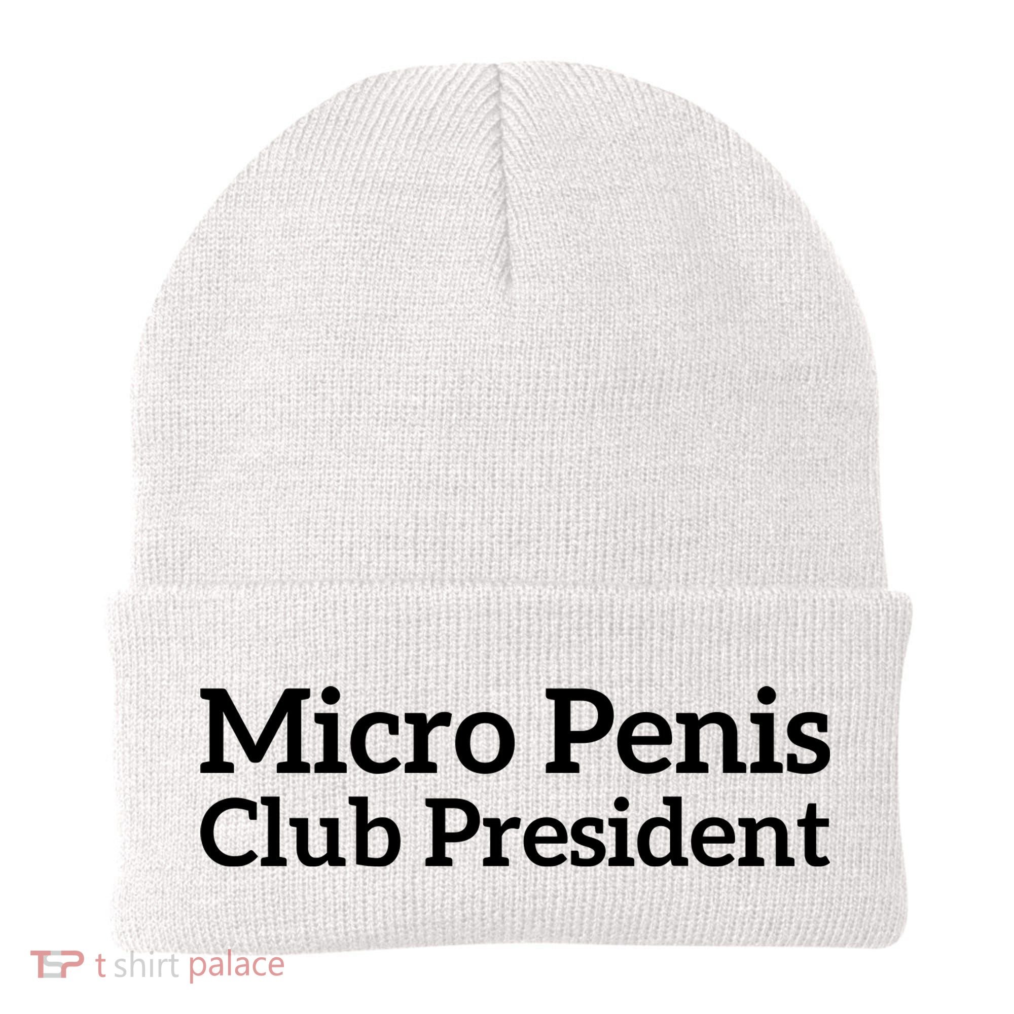 Micro Penis Club President Beanie