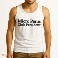 Micro Penis Club President Tank Top thumb 3